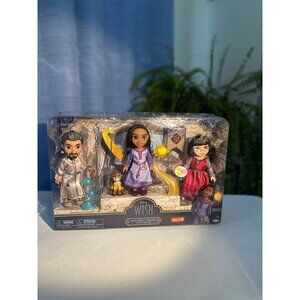 Disney Wish Asha, Dahlia & Magnifico Gift Set with 6 inch dolls